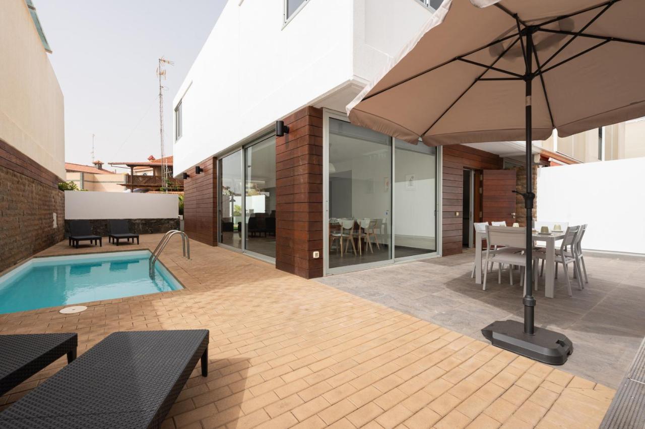 Villa Modern 2Br House - Private Pool - Parking à San Bartolomé Extérieur photo