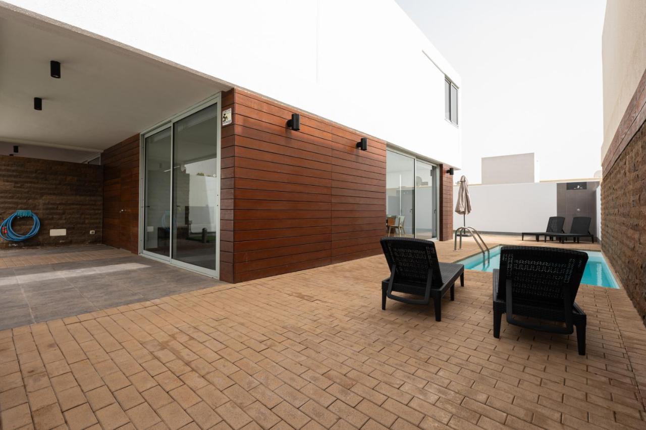 Villa Modern 2Br House - Private Pool - Parking à San Bartolomé Extérieur photo